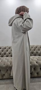 Beige Abaya Coat