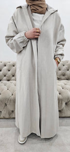 Beige Abaya Coat
