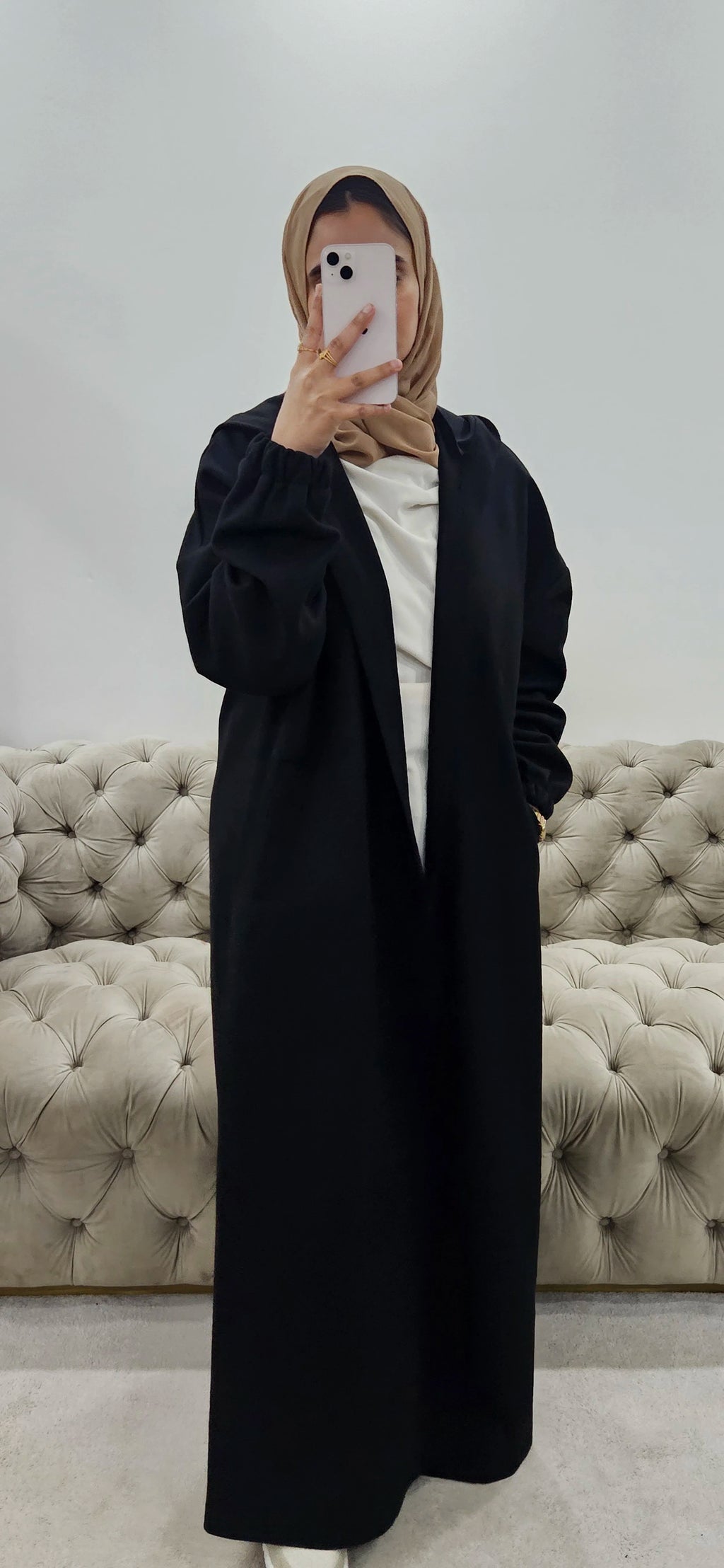 Black Abaya Coat