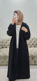 Black Abaya Coat