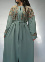 Turkish Abaya in Green