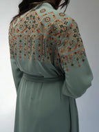 Turkish Abaya in Green