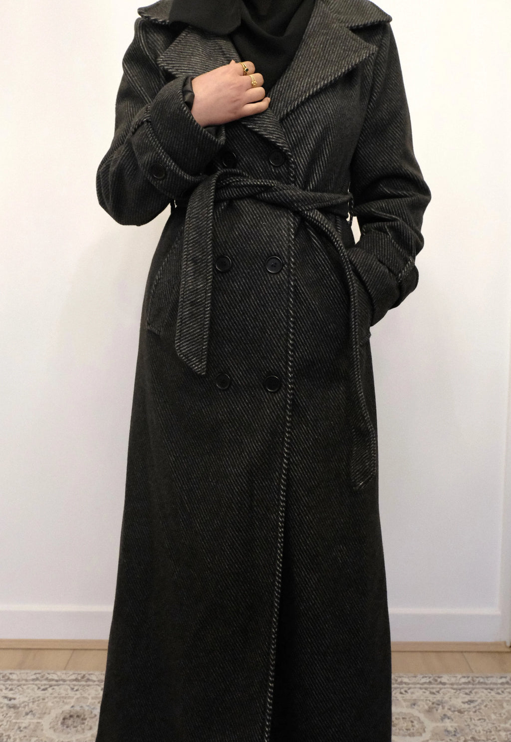 Longline Wool coat