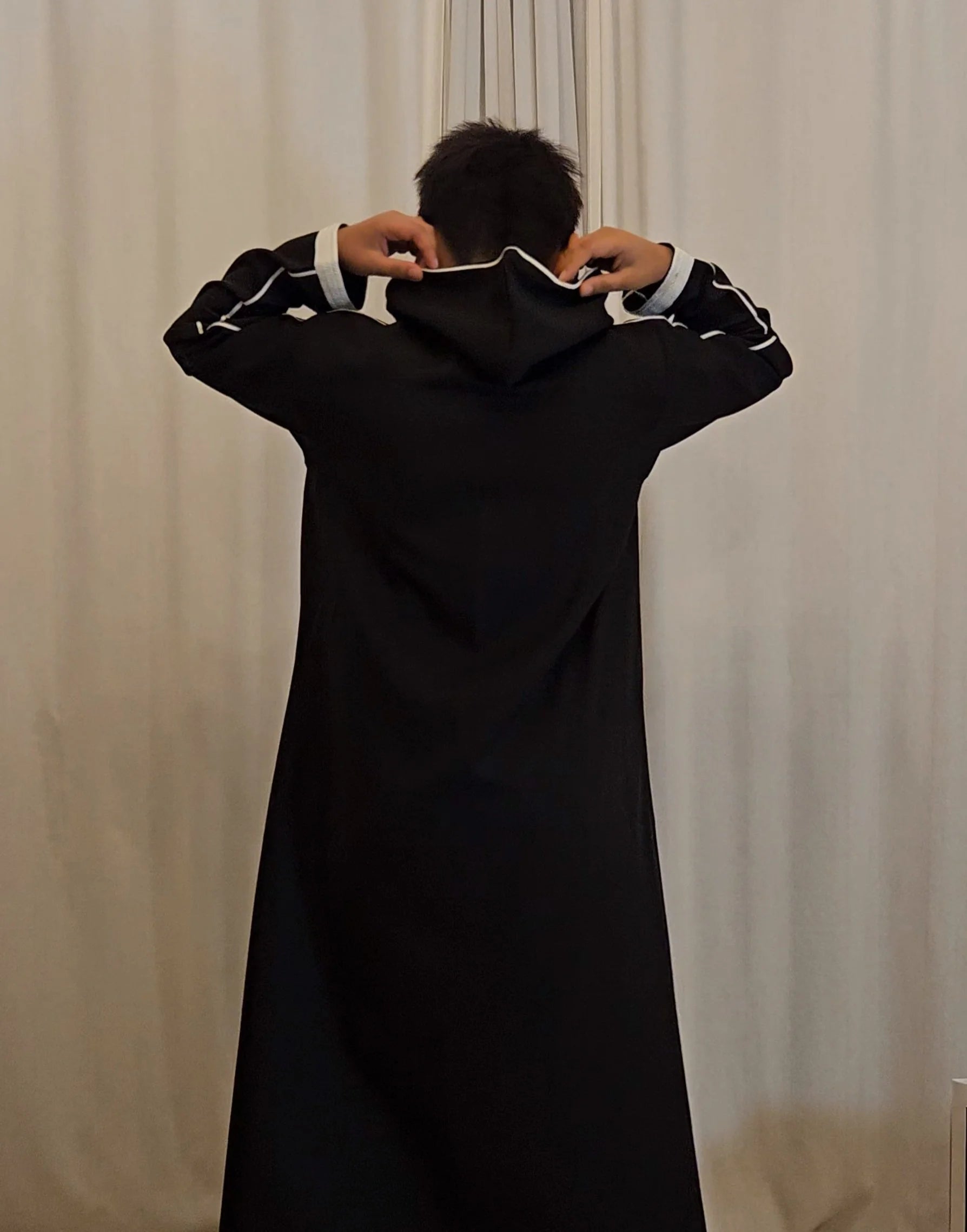 Moroccan Boys Thobe - Black