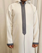 Moroccan Boys Thobe -White