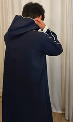 Moroccan Boys Thobe -Navy Blue