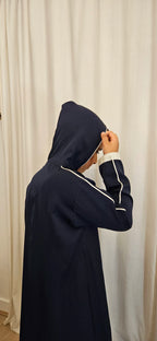 Moroccan Boys Thobe -Navy Blue