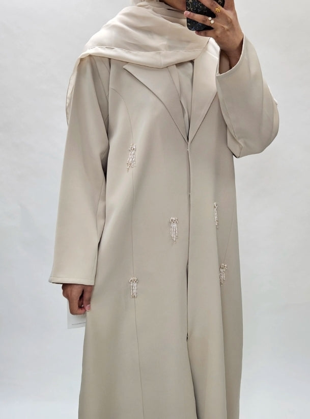 Biege Abaya Coat