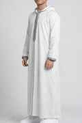 Moroccan Boys Thobe -White
