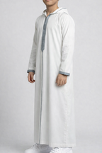 Moroccan Boys Thobe -White