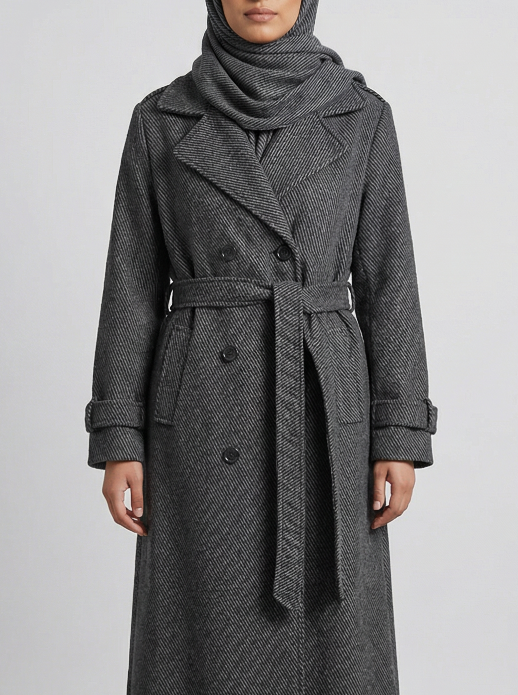 Longline Wool coat