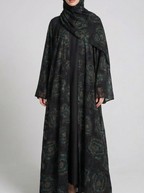 Dusk Abaya Green