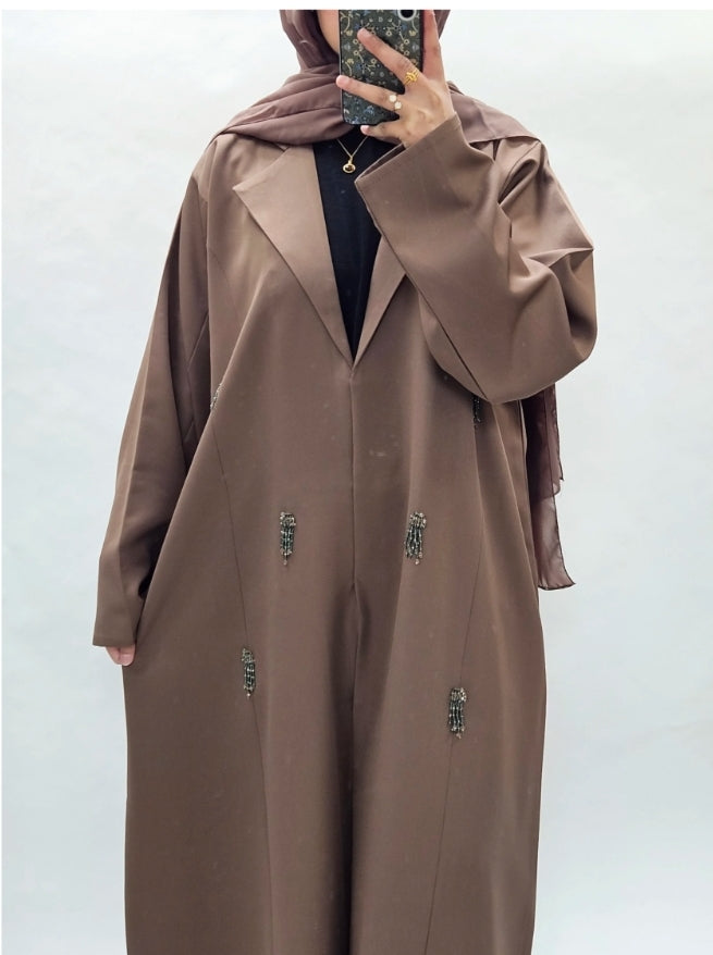 Brown Abaya Coat