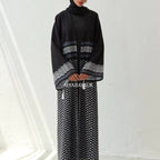 Palestine Abaya in Black