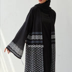 Palestine Abaya in Black
