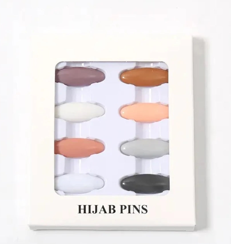 8 Pack Hijab Pins