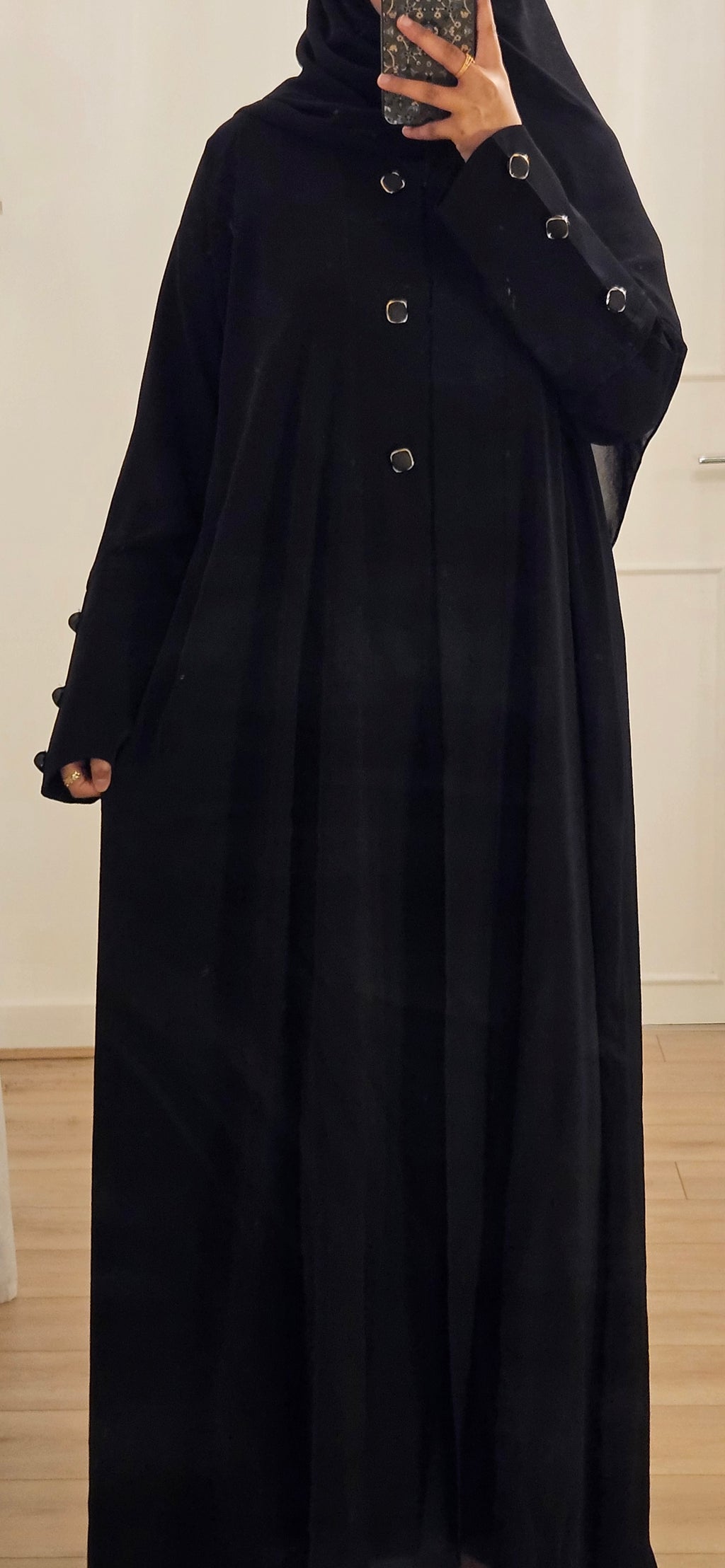 Zara Abaya in Black