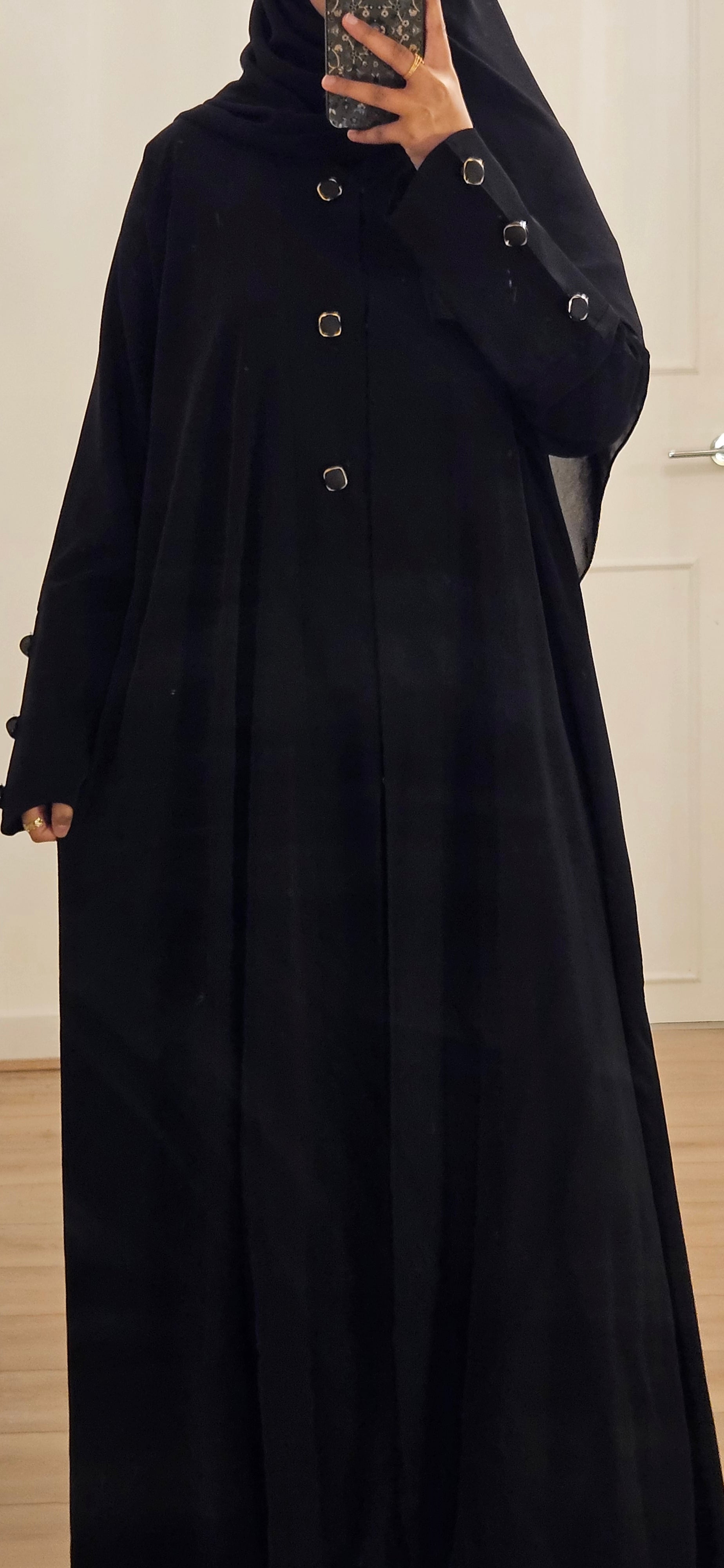 Zara Abaya in Black