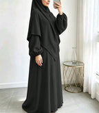 Khimar With Abaya-Black