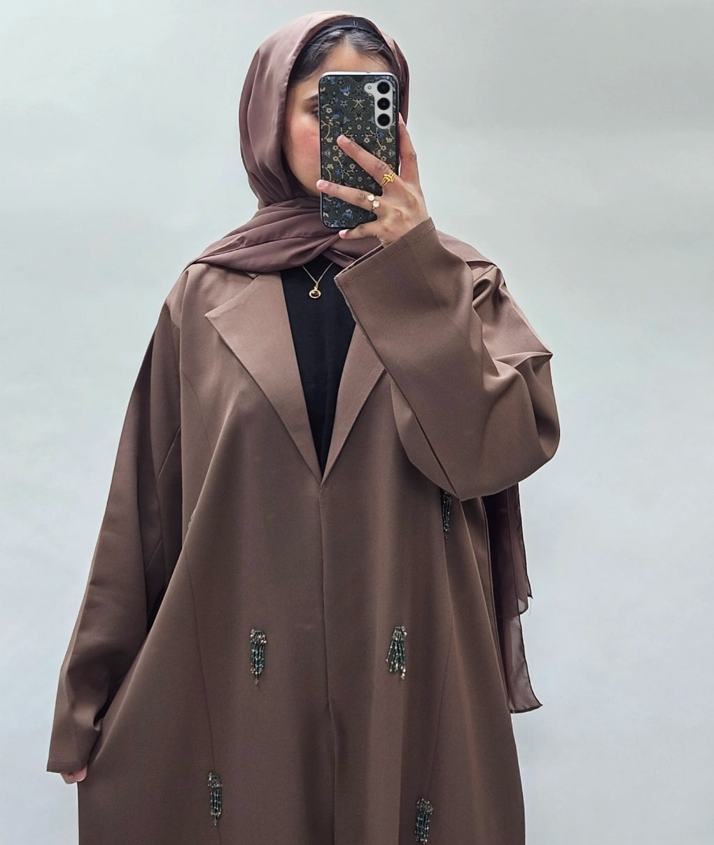 Brown Abaya Coat