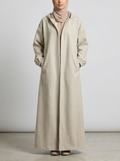 Beige Abaya Coat