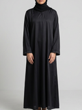 Black Abaya With Pockets