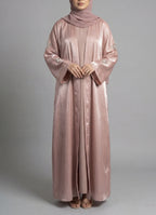 Pink Bow Abaya