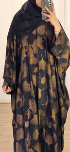 Naila Batwing Abaya In Black