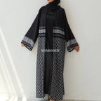 Palestine Abaya in Black