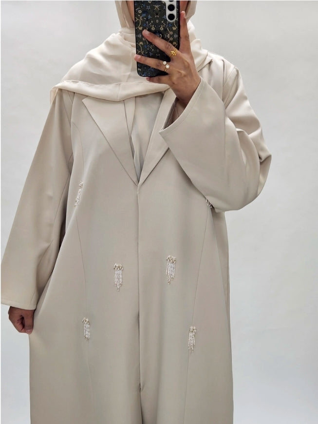 Biege Abaya Coat