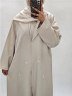 Biege Abaya Coat