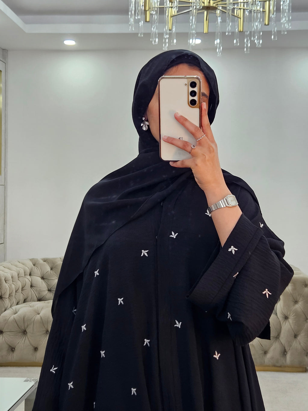 Ana Abaya In Black