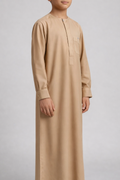 Boys Premium Tan Thobe